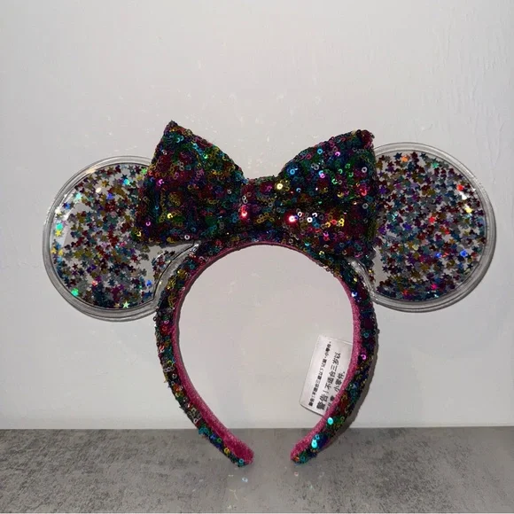 Disney Parks Loungefly Sequin Mickey Mouse Rainbow Set (Wallet LE) - Picture 6 of 11